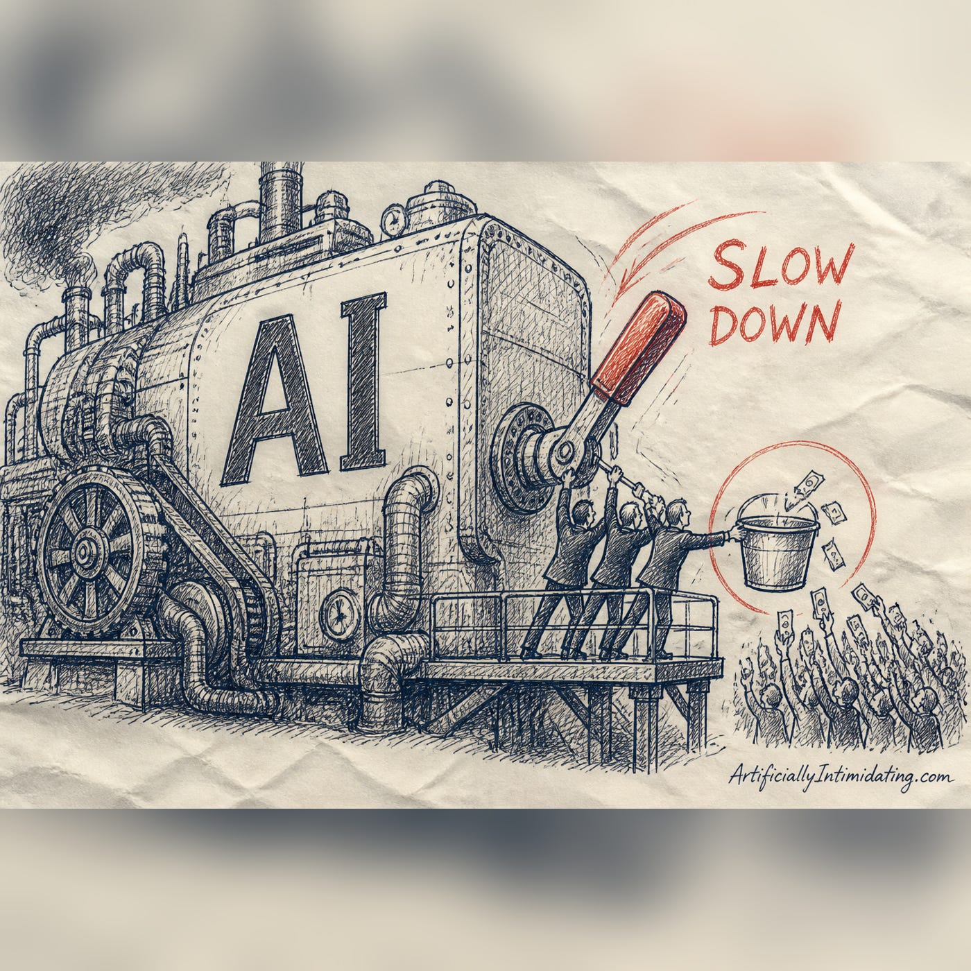 They Built the Scary Thing. Now They Want Money to Slow Down. -- AI Brief September 14 episode artwork
