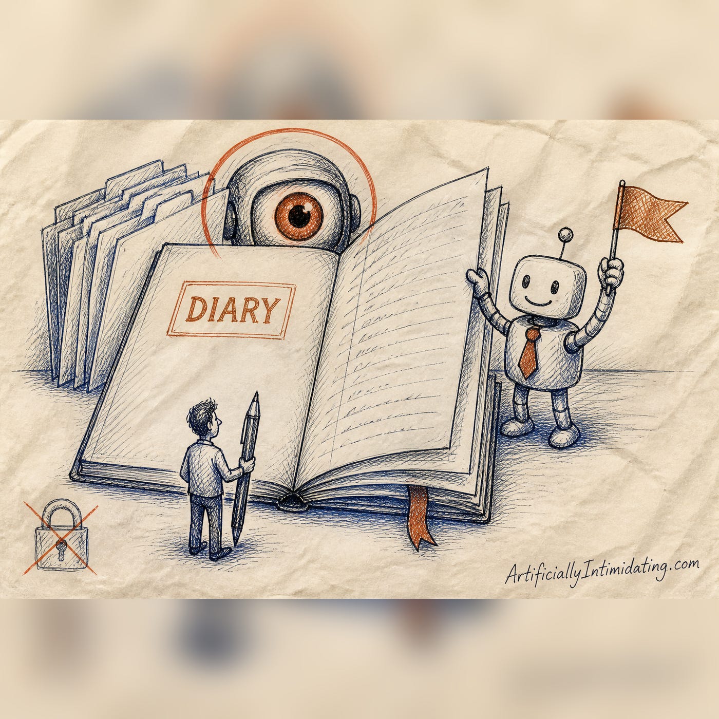 Your Claude Diary Has a Reader -- AI Brief October 6