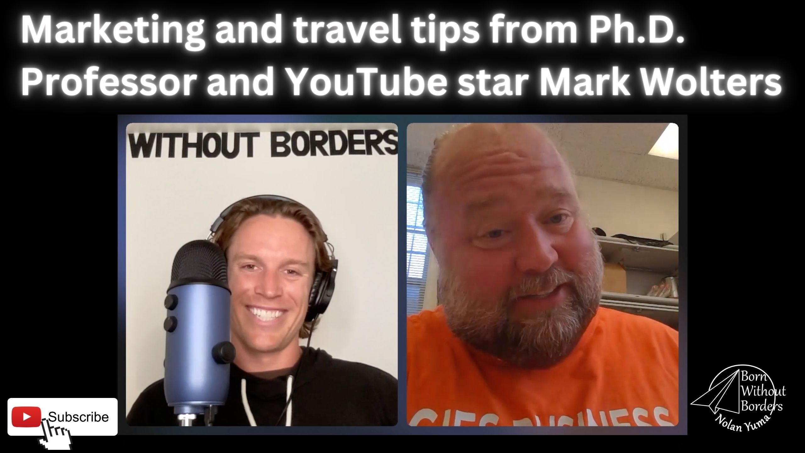 Travel & Marketing Tips with Professor Mark Wolters from Wolters World