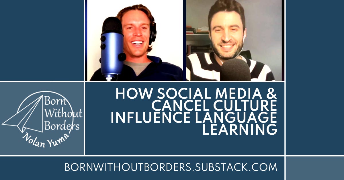 How Social Media & Cancel Culture influence Language Learning