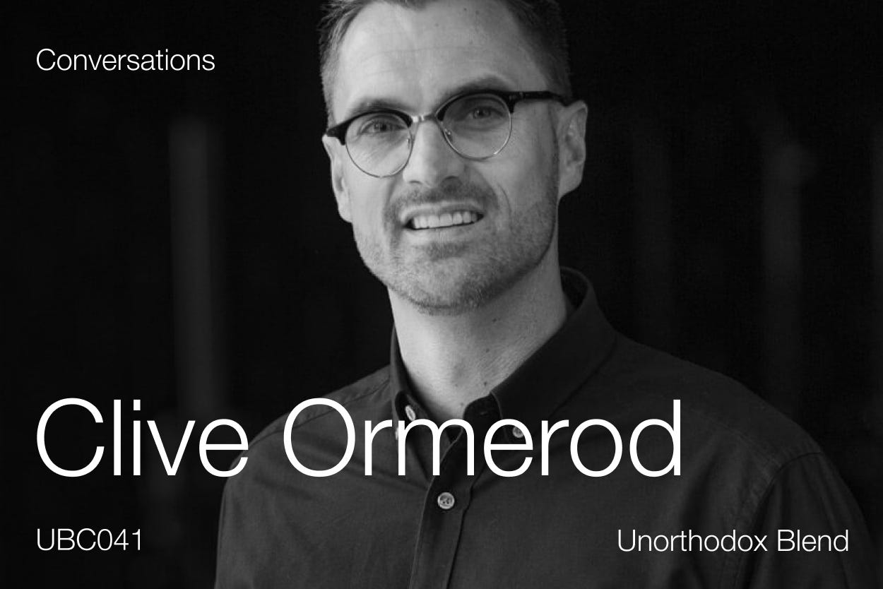 UBC041 - Clive Ormerod UBC041 - Clive Ormerod