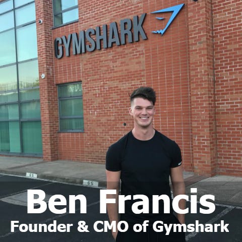 [Doers Series #4] - Ben Francis Takes On Lululemon and Athleisure With Gymshark  episode artwork