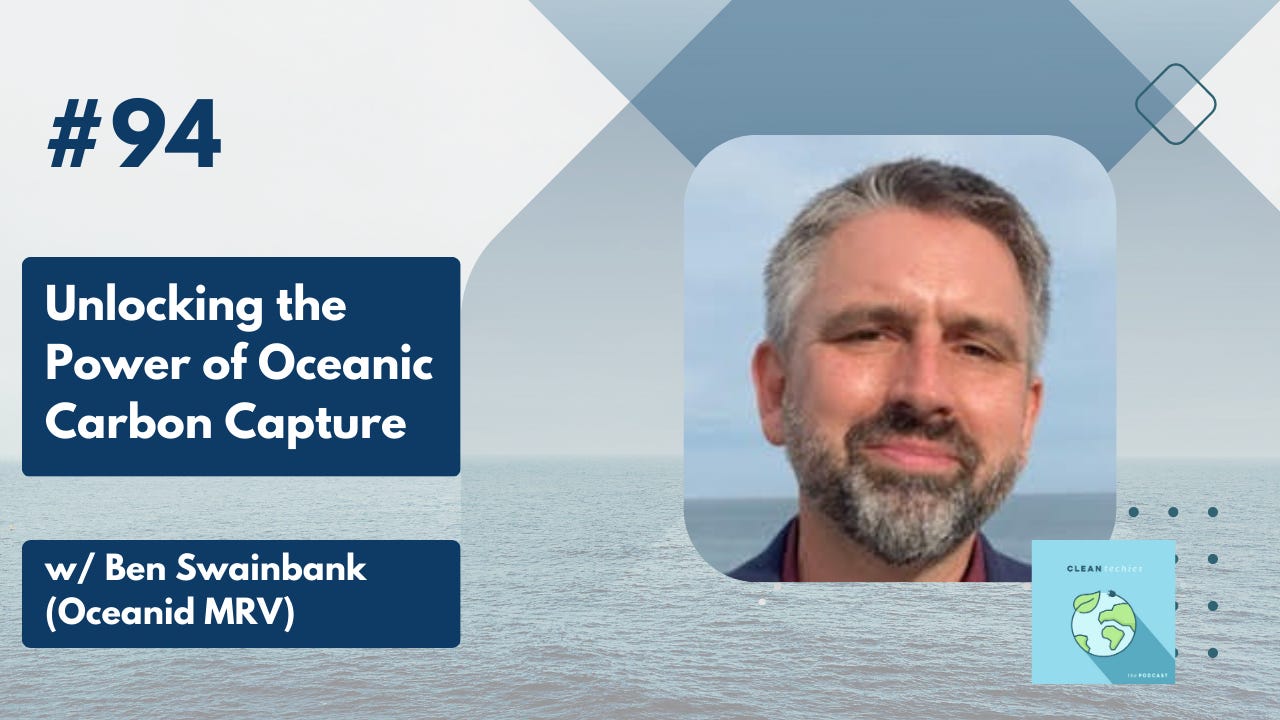 Unlocking the Power of Oceanic Carbon Capture w/ Ben Swainbank (Oceanid MRV) episode artwork