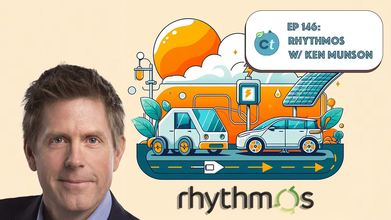 #146 AI-Powered Savings: Optimizing EV Charging Costs on the Grid w/ Ken Munson (Rhythmos)  episode artwork