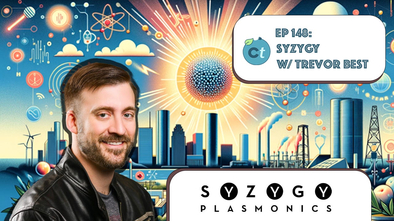 #148 SAF, Green Hydrogen, Light Reactors | Decarbonizing the Chemical Industry World w/ Trevor Best (Syzygy) episode artwork