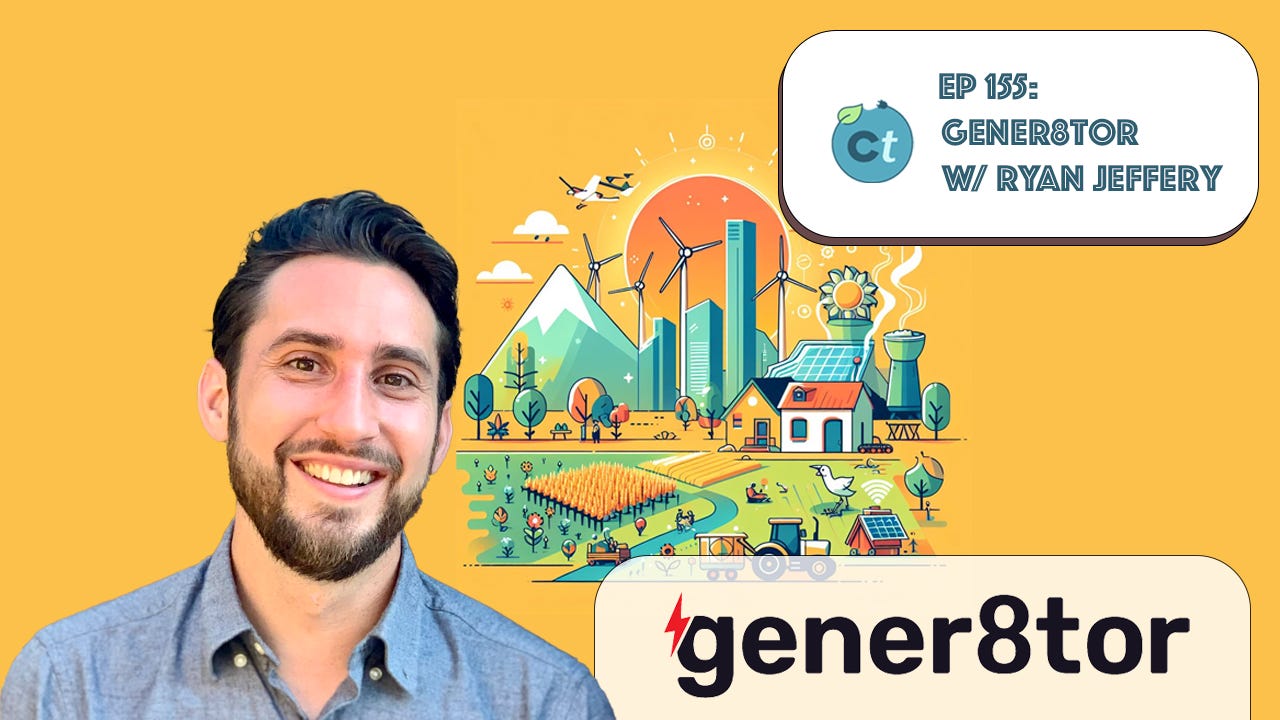 #155 Supporting Underrepresented Founders, Hardware MVP & Scaling, Partnering w/ Corporates, & More w/ Ryan Jeffery (Gener8tor) episode artwork