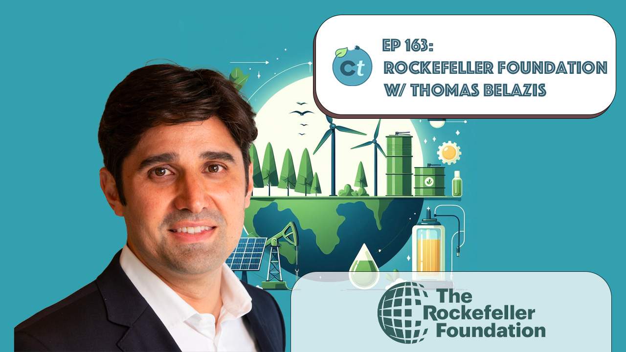 #163 Rockefeller’s $1B for Climate, Nature-Based Solutions, Philanthropic Capital, & More w/ Thomas Belazis (Rockefeller Foundation) episode artwork