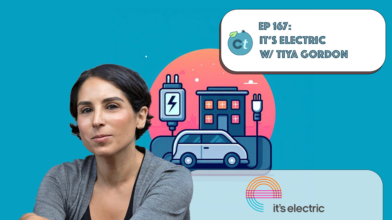 #167 Urban Charging, Electrifying Cities, Pilots & Partnerships, & More w/ Tiya Gordon (It's Electric) episode artwork
