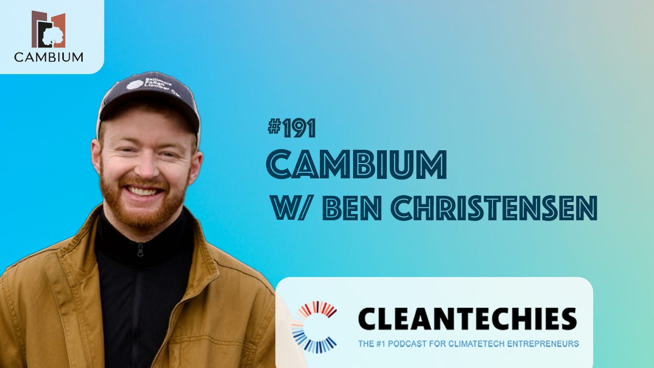 #191 Wood Supply Chains, Creating a Brand, Fragmented Industries, Securing Consistent Offtake & More w/ Ben Christensen (Cambium)  episode artwork