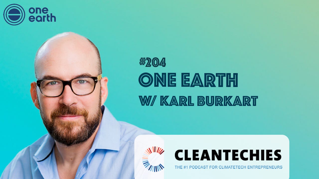 #204 The New Biodiversity Investing, Climate Philanthropy, Nature Tech, & More w/ Karl Burkart (One Earth) episode artwork