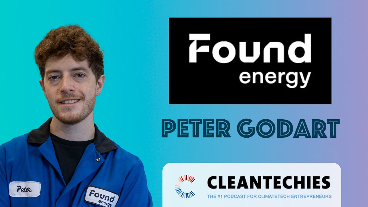#255 Decarbonizing Industry by Burning Aluminum? | Peter Godart (Found Energy)