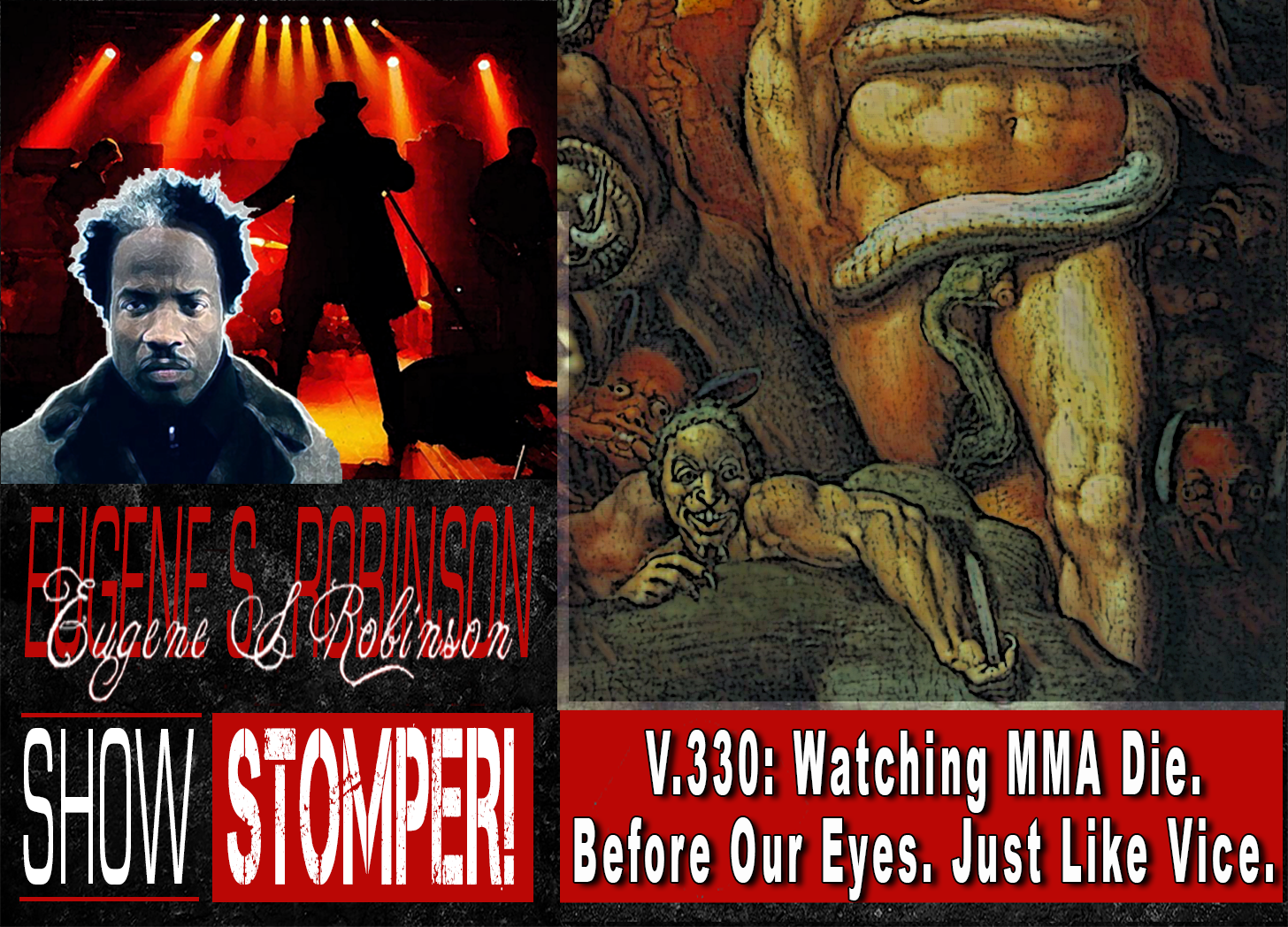 V.331: Influencer Fighters Get It in the Rear. Plus, Failure. On The Eugene S. Robinson Show Stomper! episode artwork