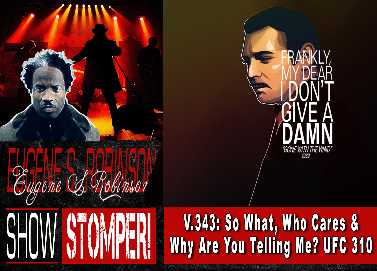 V.343: So What, Who Cares + Why Are You Telling Me? UFC 310 On The Eugene S. Robinson Show Stomper! episode artwork