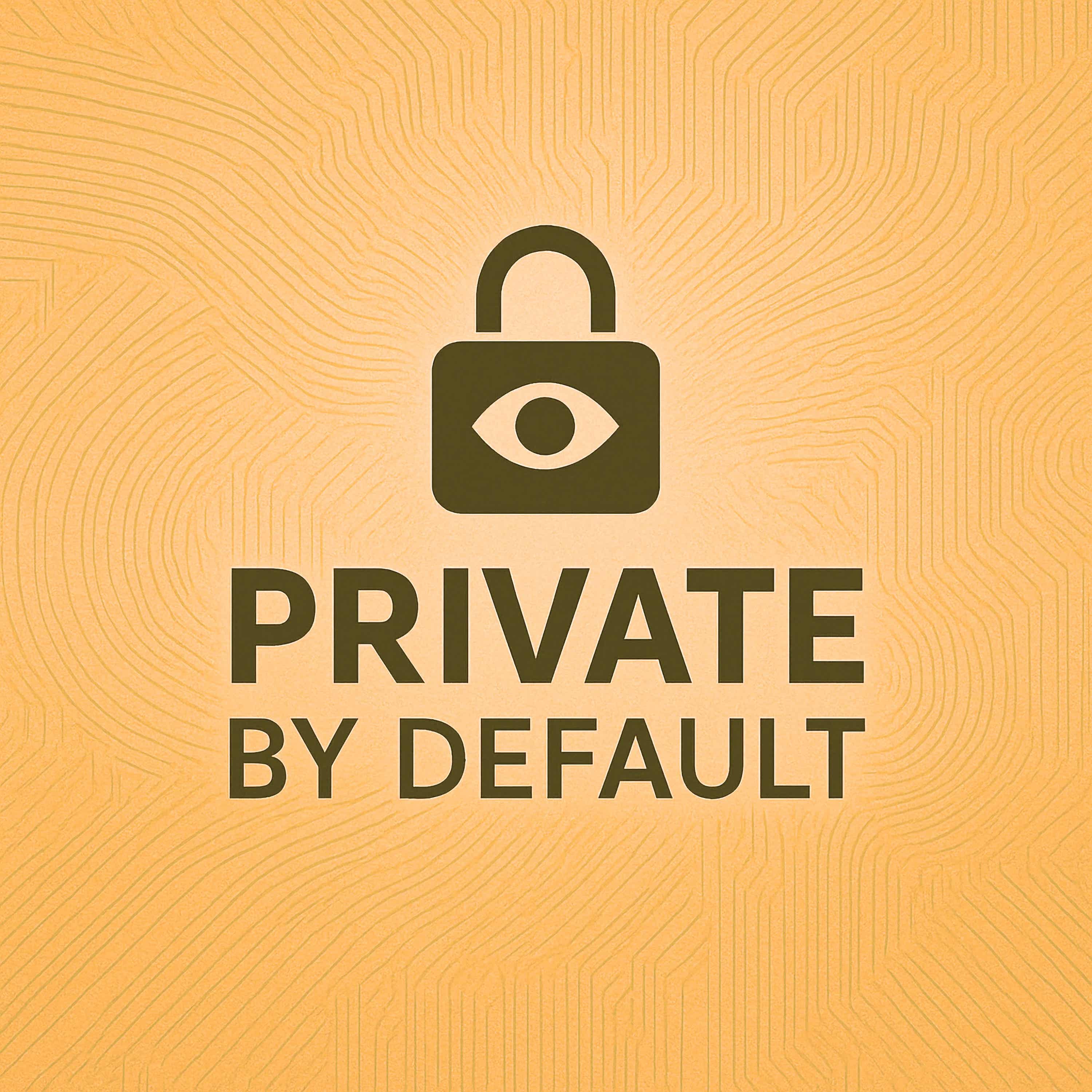 Private by Default podcast artwork