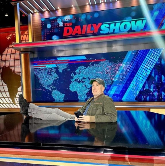 Ep. 106: Unpacking Politics and Entertainment: Trump's NFTs, Retirement Age Debate, and Jon Stewart's Return episode artwork