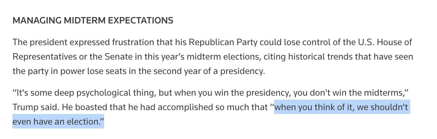 FIVESTACK: Trump: "We Shouldn't Even Have An Election", Threatens Insurrection Act, NATO Crisis Over Greenland