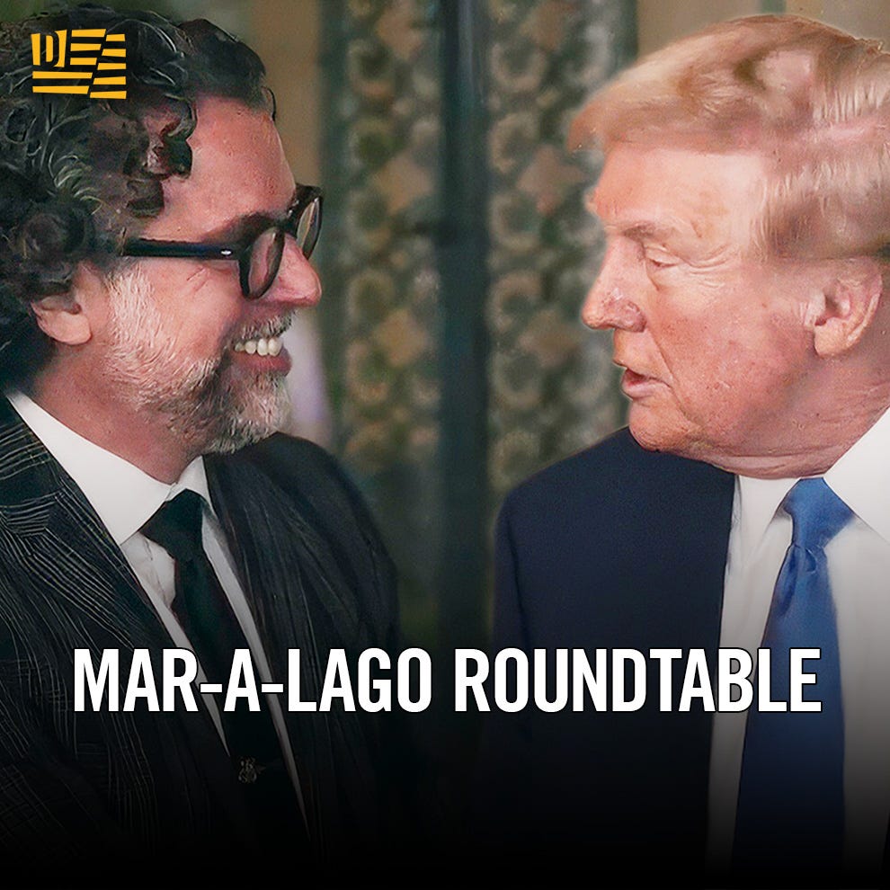 I Hosted a Leadership Roundtable at Mar-a-Lago. President Trump Crashed Our Conversation.