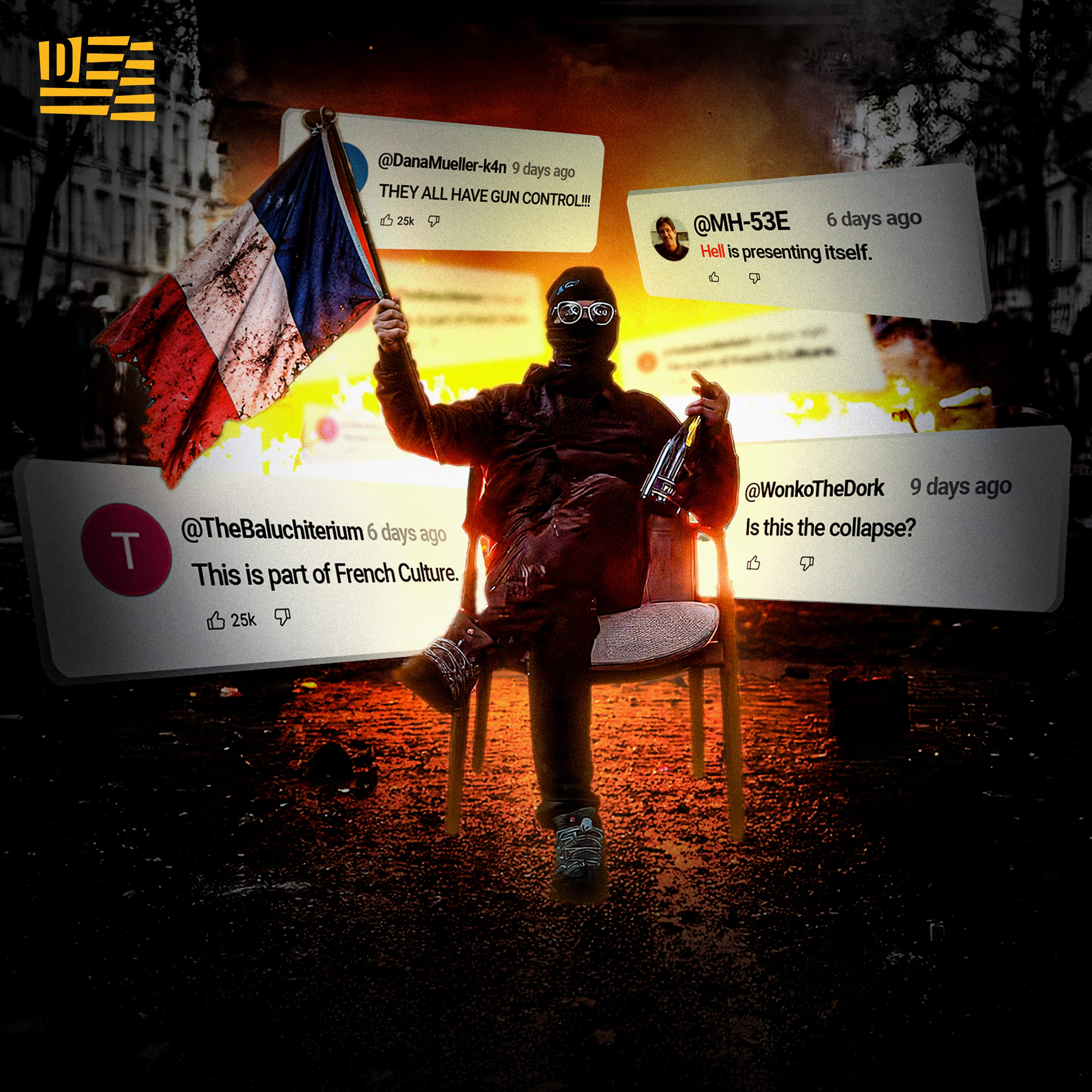 French Riots and Campus Degeneracy: Is the West Too Far Gone? episode artwork