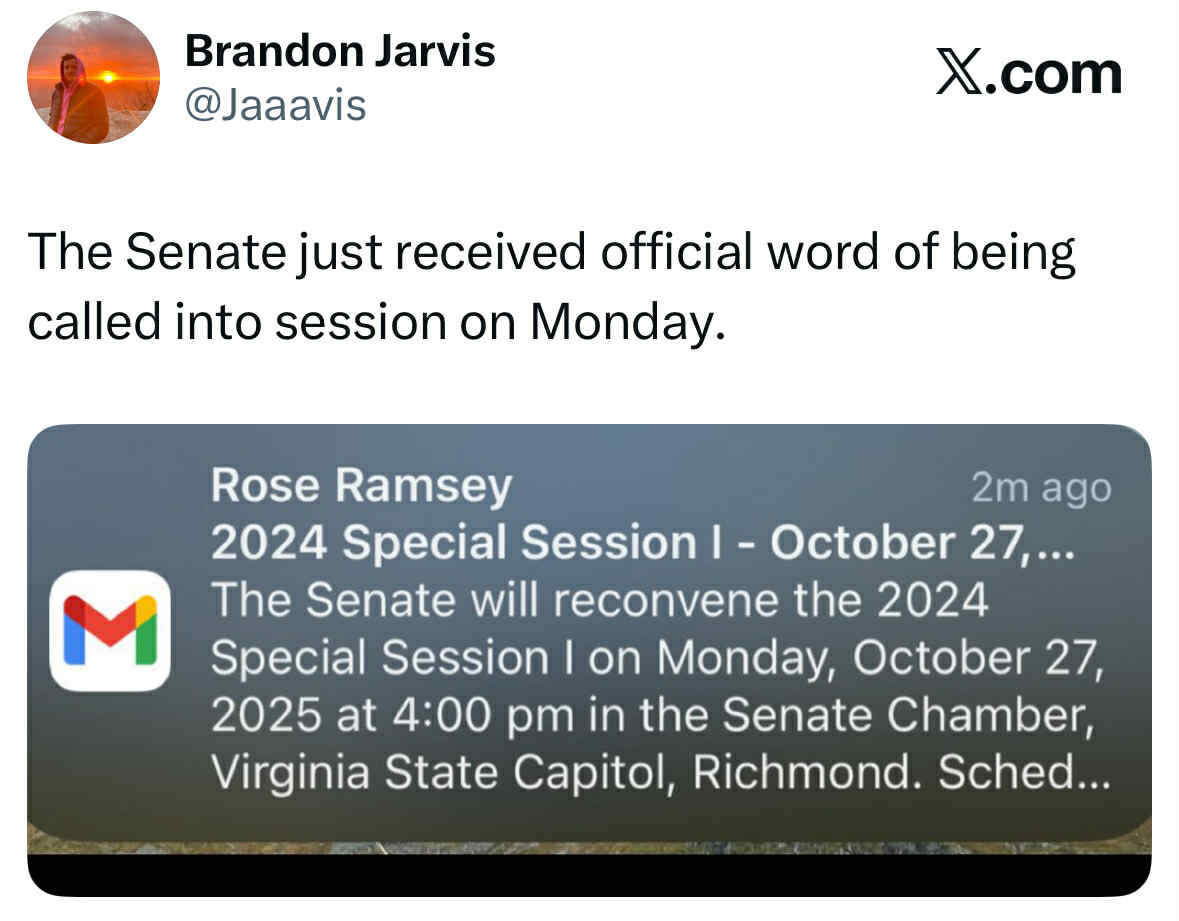 Virginia Political Newsletter