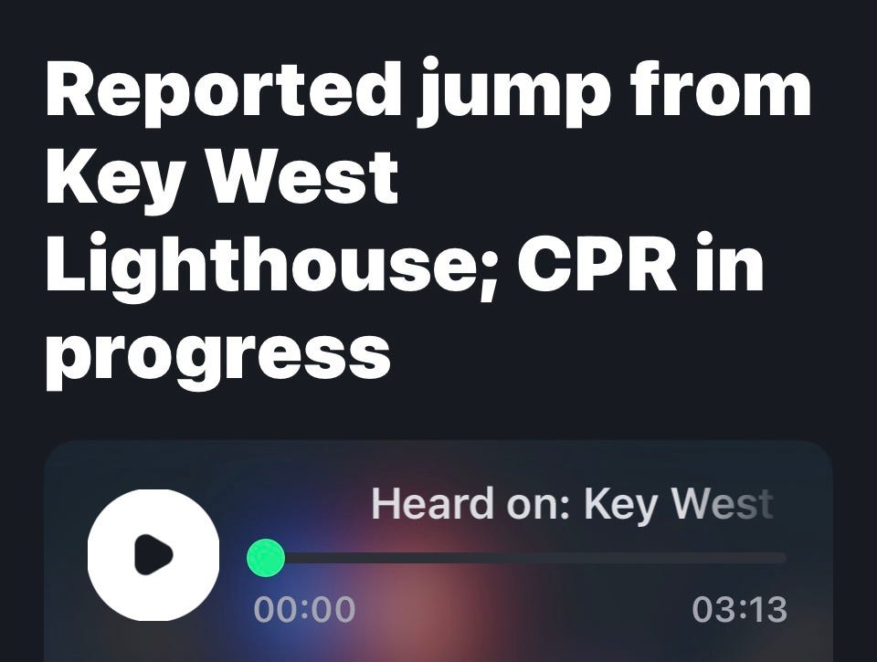 Key West shocker: man, 21, dies after jumping from the old lighthouse episode artwork