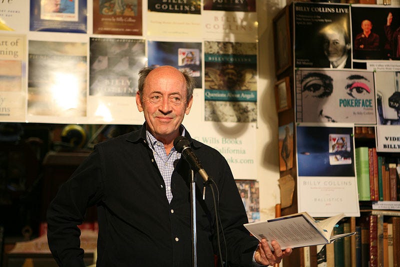 Billy Collins' "Shoveling Snow With Buddha"