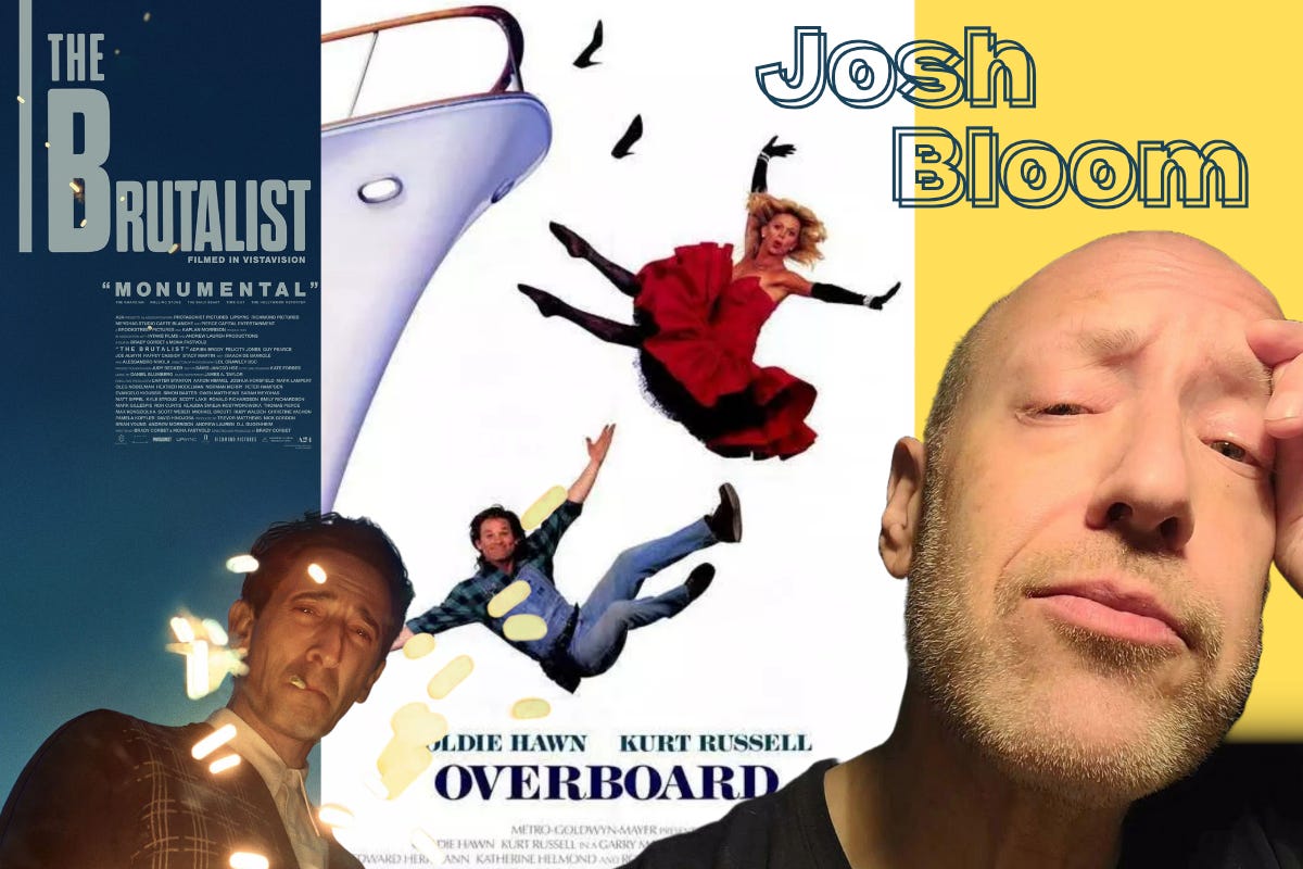 Episode #20: THE BRUTALIST is must-see cinema, even if it comes up short against 1987’s OVERBOARD on cabinet construction. episode artwork