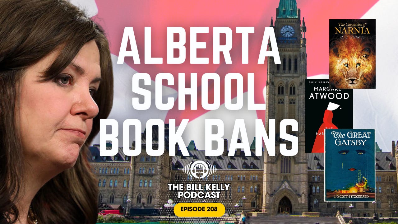 Why Are Conservative Govt's Afraid to Teach Kids Critical Thinking? On Alberta's BOOK BAN