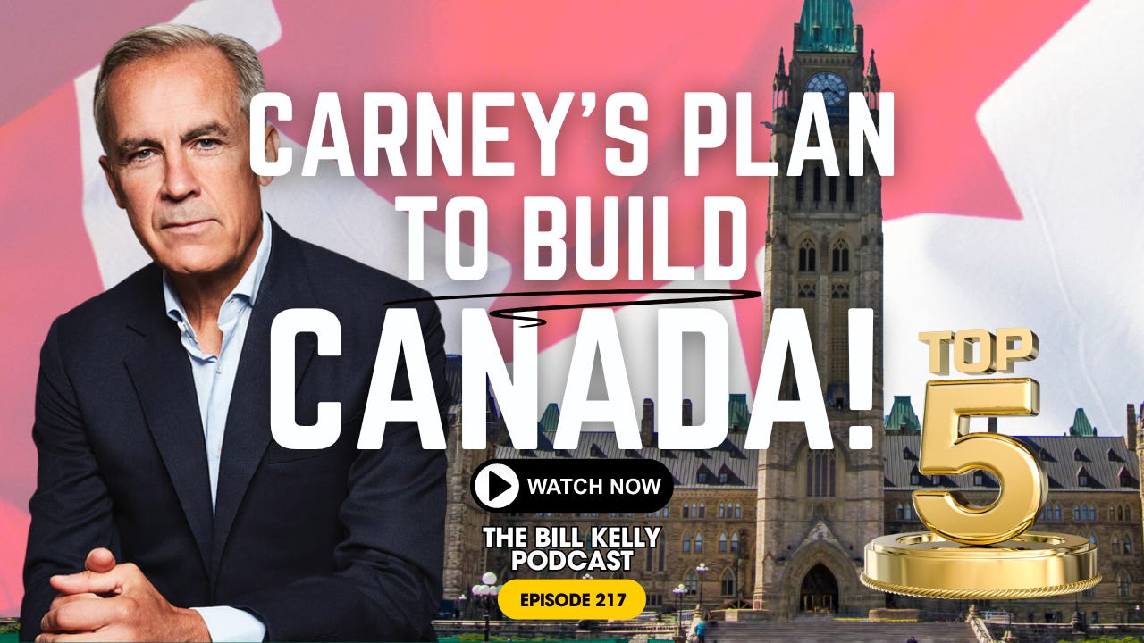 Prime Minister Carney's Five Major Project Proposals to BUILD CANADA!