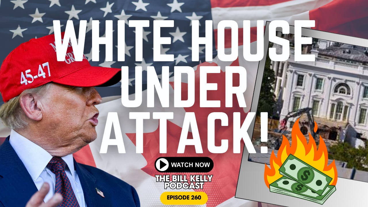 White House is Under Attack! What the East Wing Demolition and King's Arch REALLY MEAN!