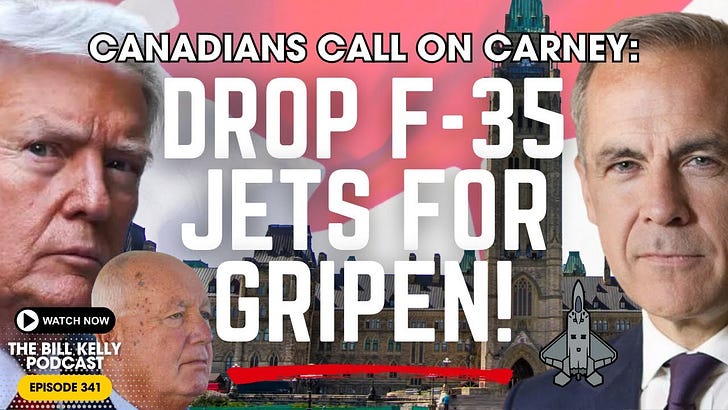 Canadians Call on Carney to DROP F-35 Jets Deal, Build Up Military with Swedish Gripens