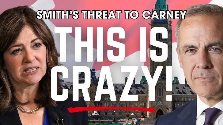 Danielle Smith Threatens to Withhold Funding if PM Carney Doesn't Let Her Control New Judges