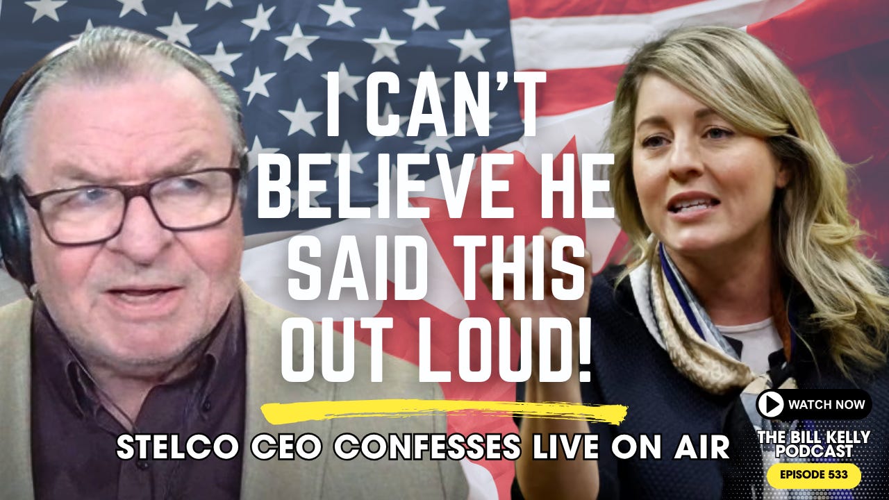 Stelco CEO's SHOCKING Confessions Forces STAND OFF with Canadian Government 🤯 episode artwork