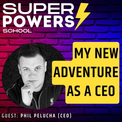 E72: Self-Help - My New Adventure As A CEO To Launch A Global TV Series - Phil Pelucha (CEO & Podcaster)