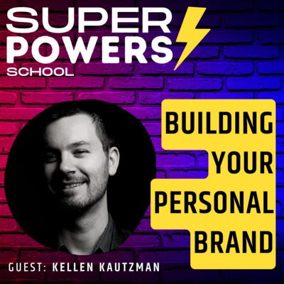 cover of episode E12: Self-Help - Stand Out from the Crowd: How to Create an Effective Personal Brand Online - Kellen Kautzman (Digital Marketing Expert)