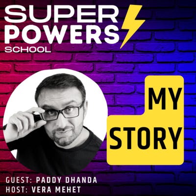 cover of episode E1: My Story: How I Graduated From The Worst Performing School In The UK - Paddy Dhanda (Podcast Host & Productivity Coach)