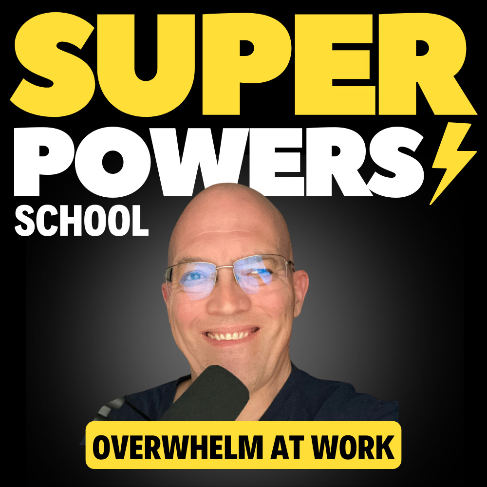 How to deal with overwhelm at work - Mark Struczewski (The Mister Productivity Podcast Host) - Self-Help E127