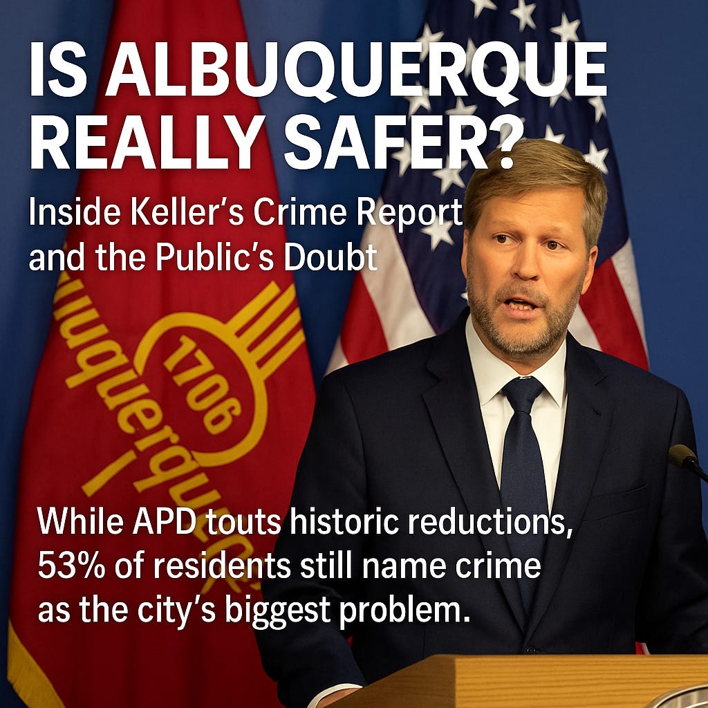 Is Albuquerque Really Safer? Inside Keller’s Crime Report and the Public’s Doubt episode artwork
