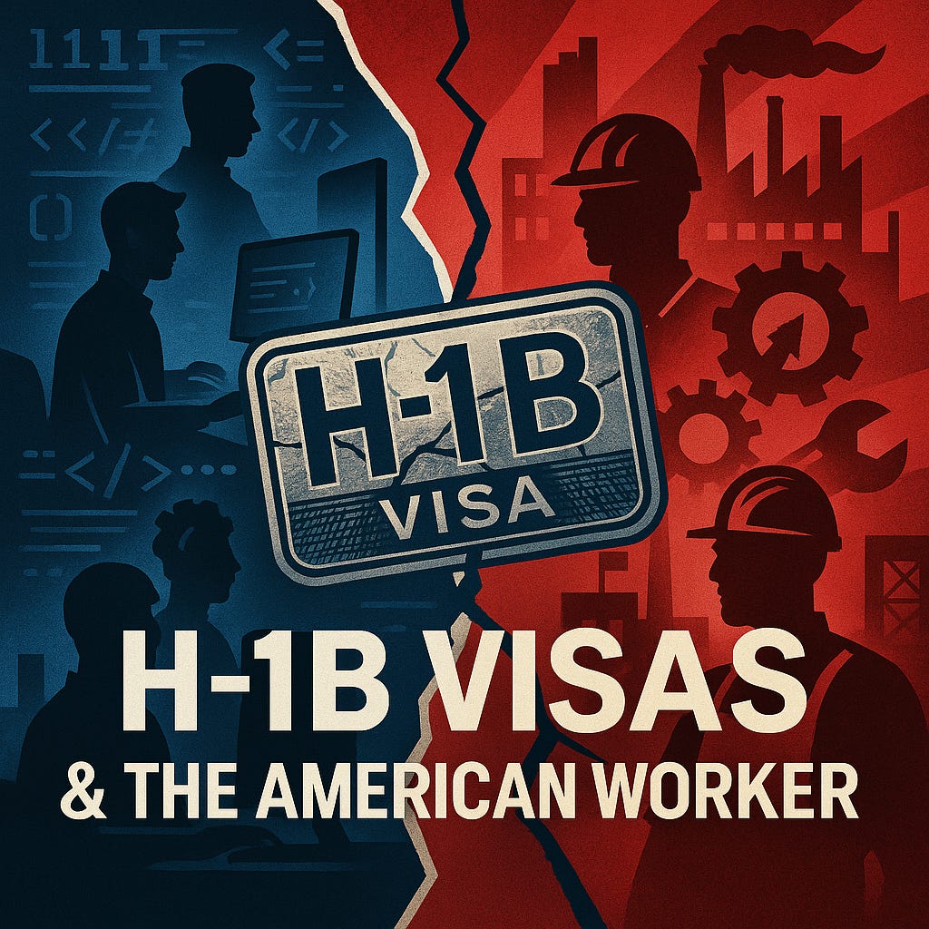 H-1B Visas, Political Fault Lines, and the New Battle Over American Work episode artwork
