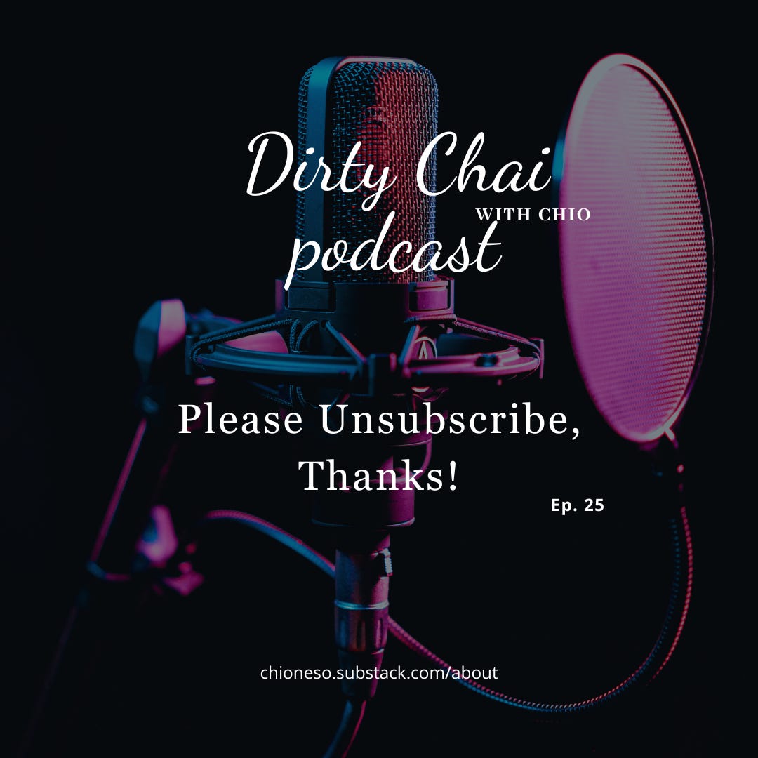 Dirty Chai with Chio Podcast