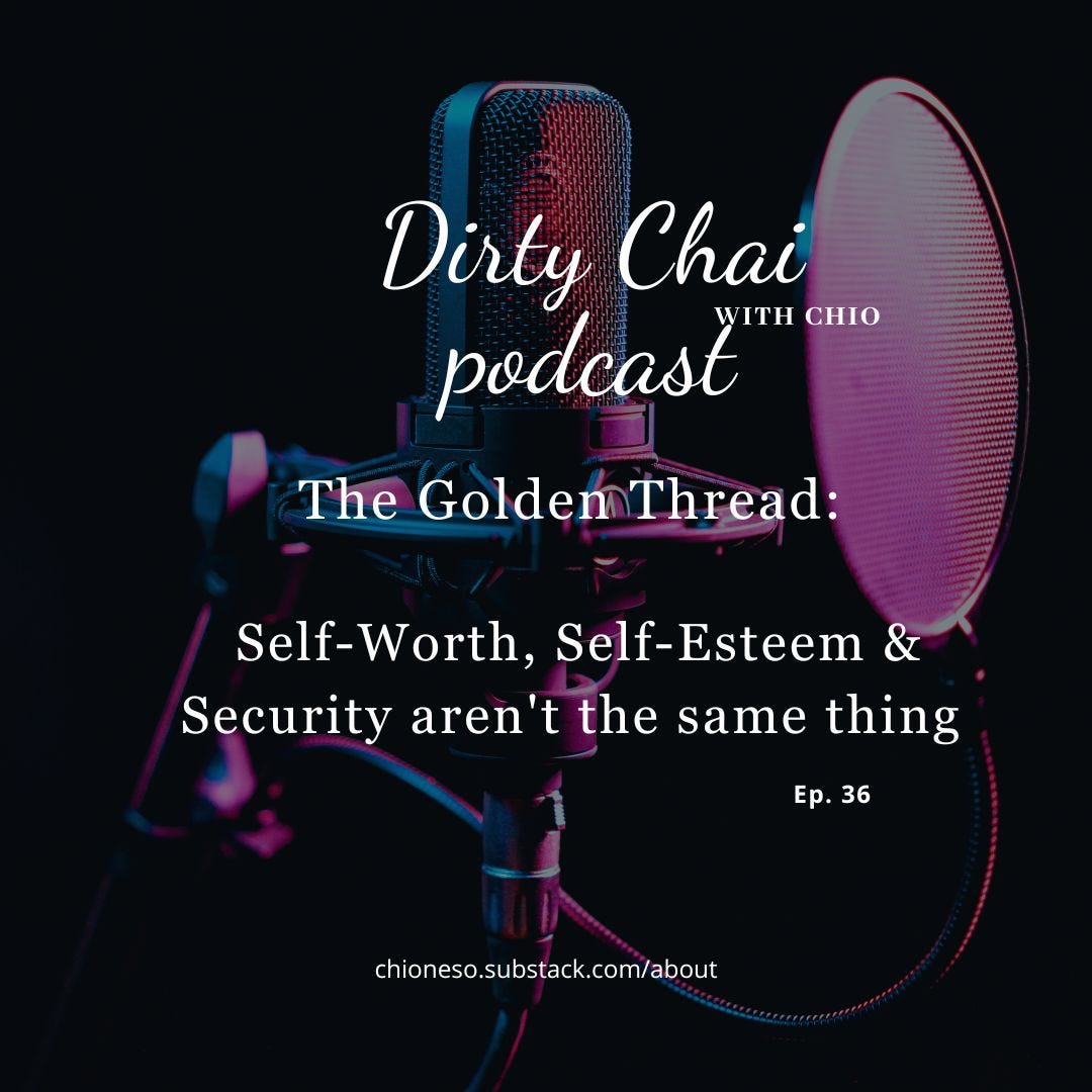 Ep. 37 The Golden Thread - Dirty Chai with Chio