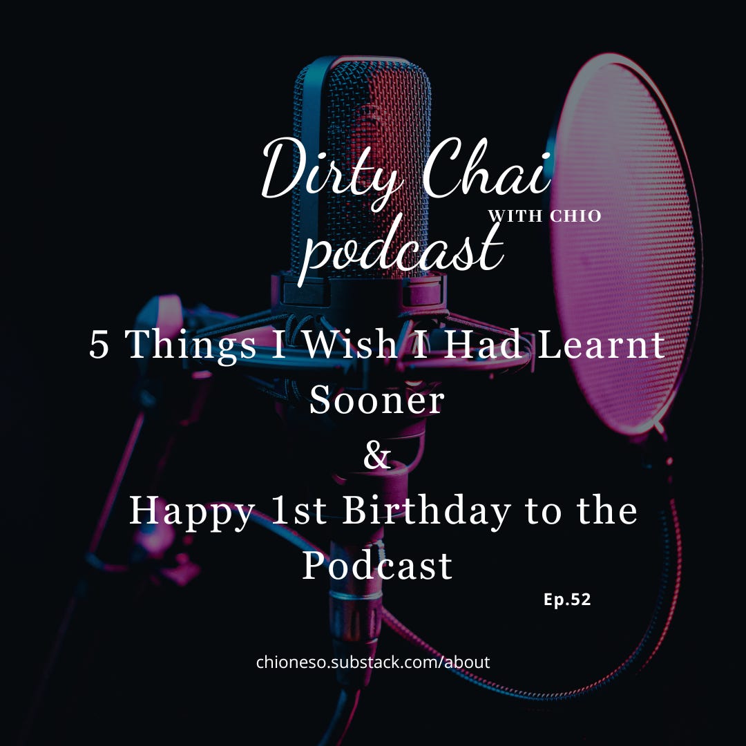 Dirty Chai with Chio Podcast