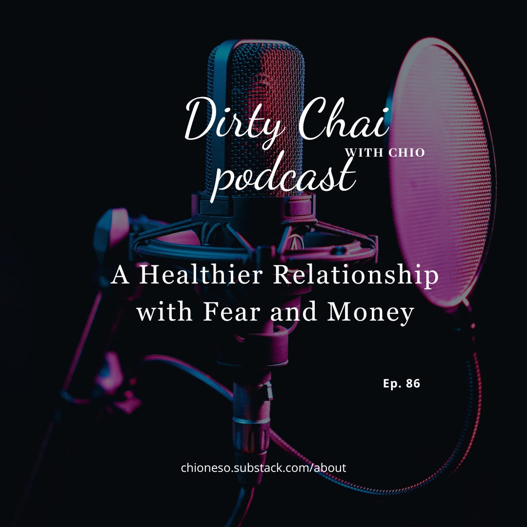 A Healthy Realtionship with Fear and Money