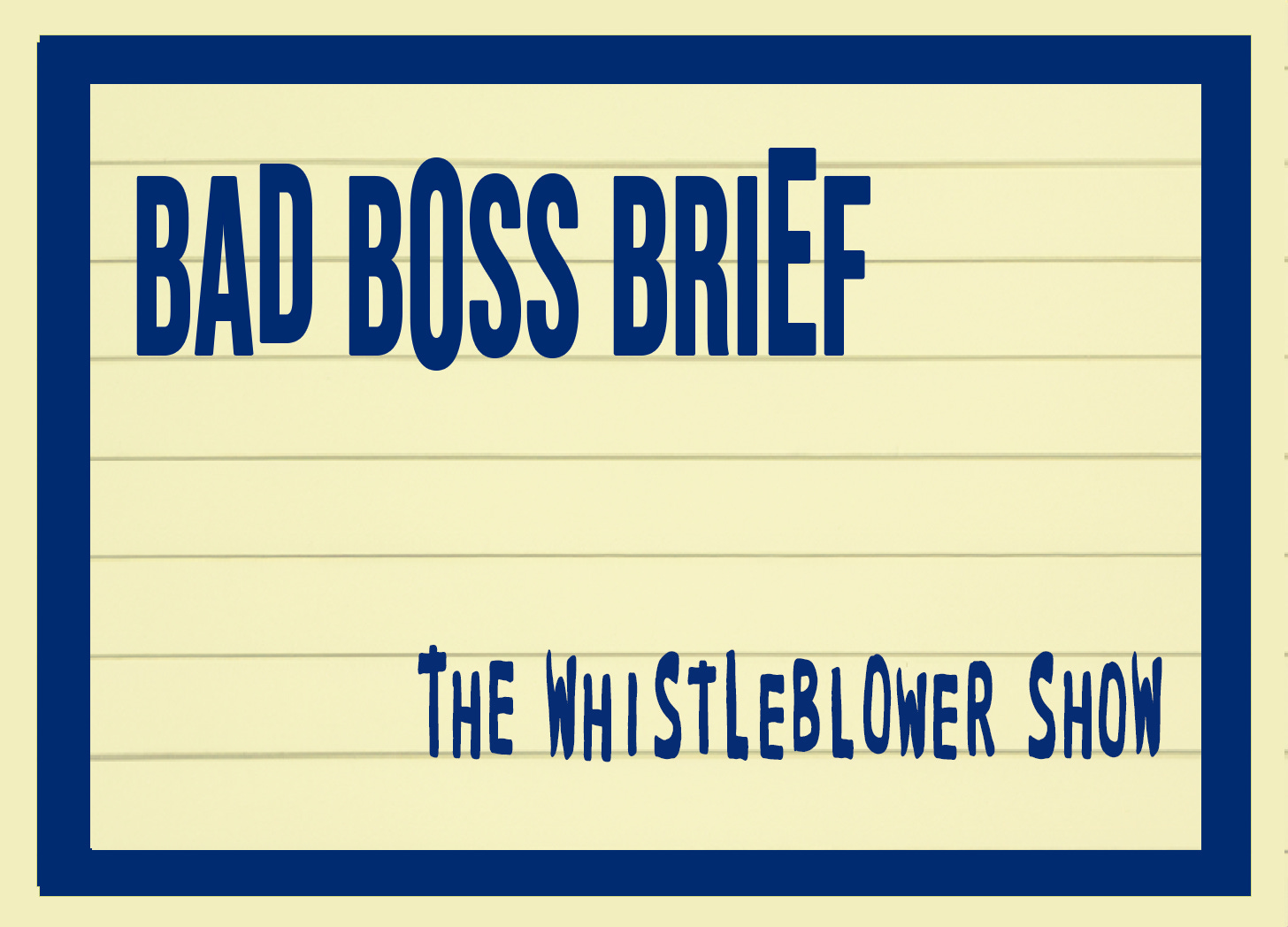 What to do when your boss thinks you want his job? The Whistleblower Show. | Bad Boss Brief - 45 (audio)