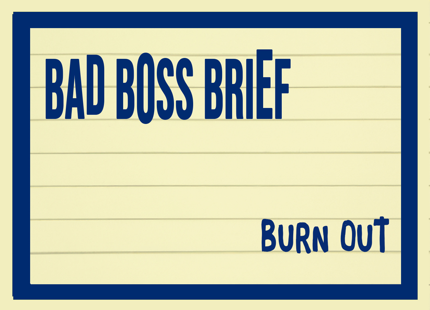 The Burn Out Show – 60 (audio)