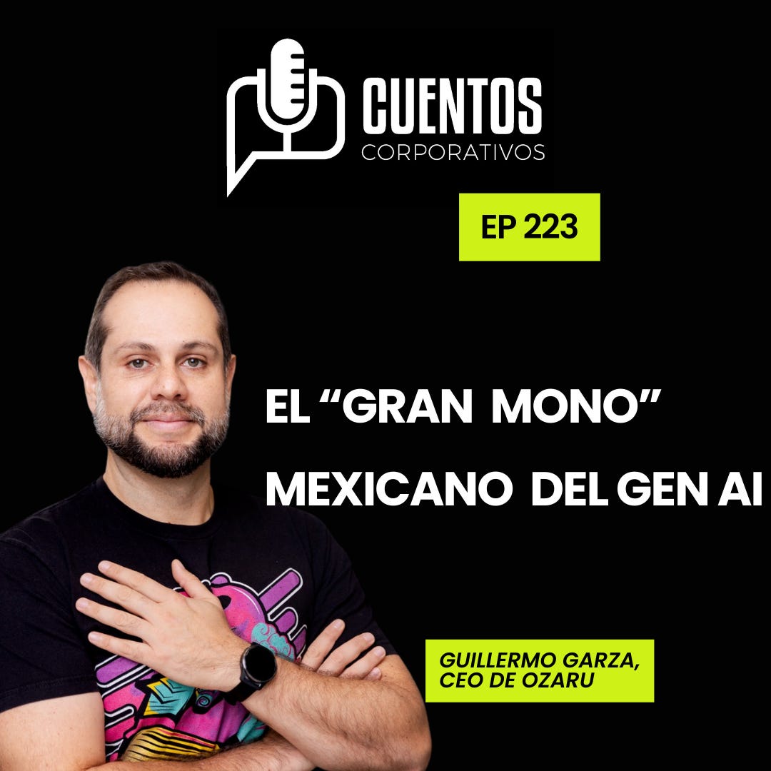 EP. 223. EL GRAN "MONO MEXICANO" DEL GEN AI. Conoce a Guillermo Garza