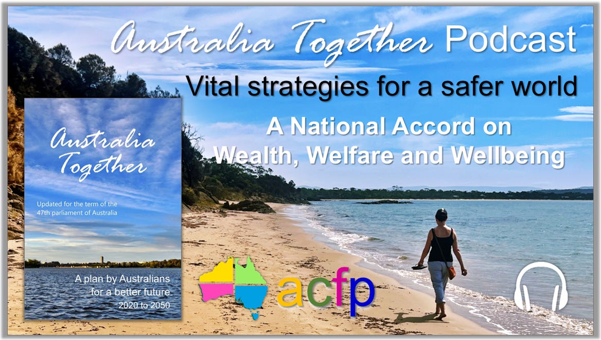 Episode 55: A National Accord on Wealth, Welfare and Wellbeing  episode artwork