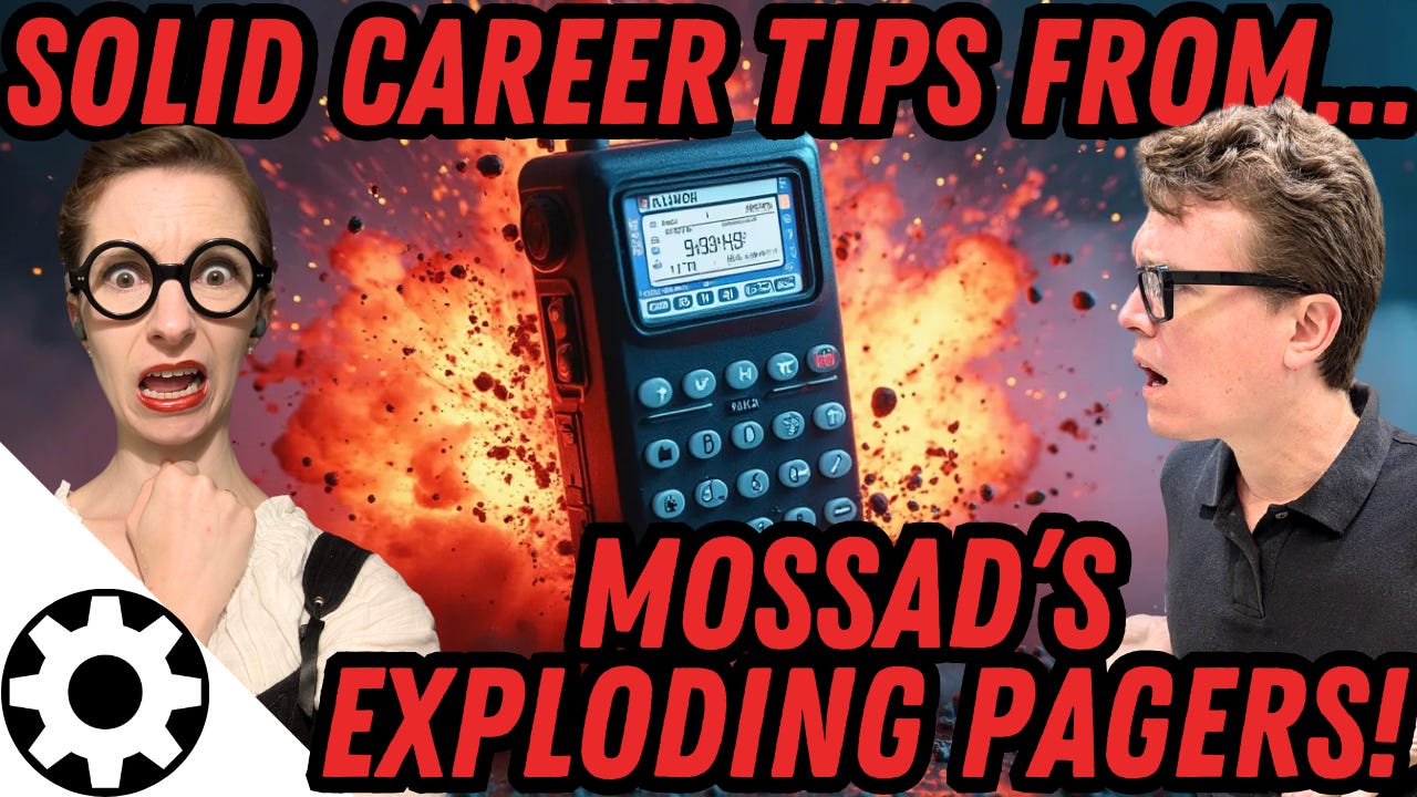 Learning From Mossad: What Exploding Pagers Can Teach Us About Getting a Job