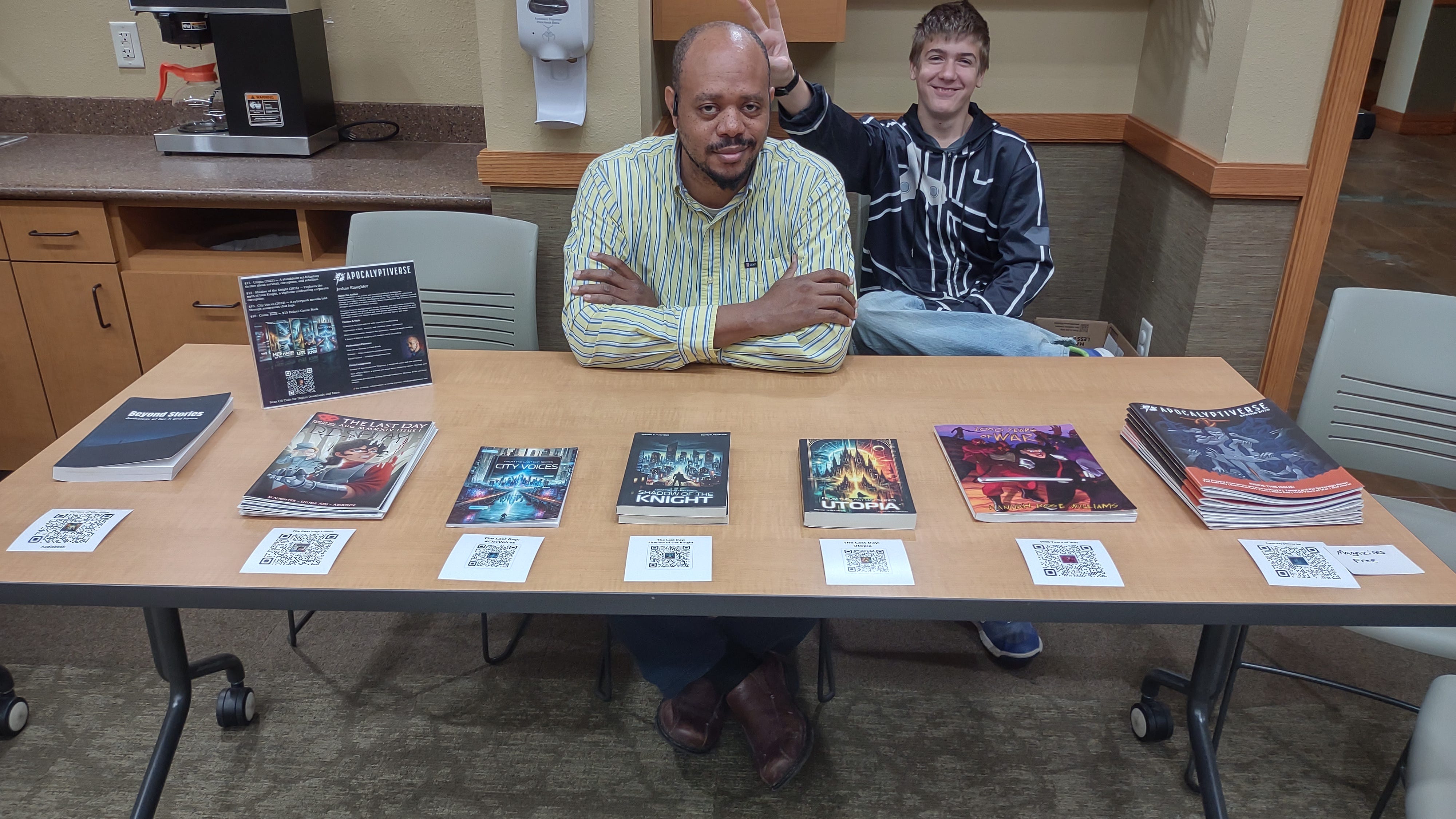 I just did my first book event; here's what I learned