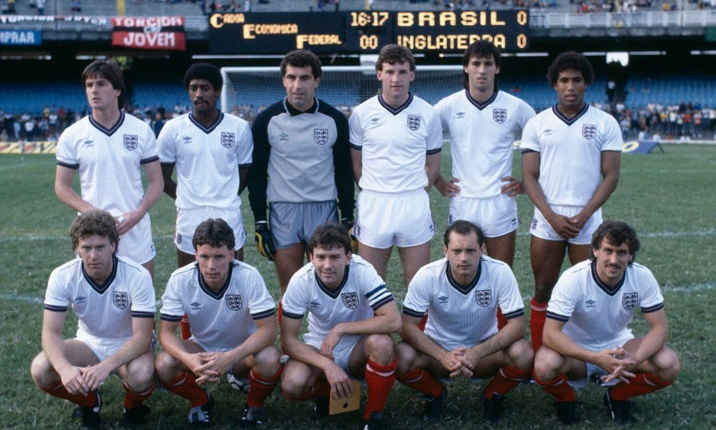 The Nessun Dorma Draft: England in the 1980s