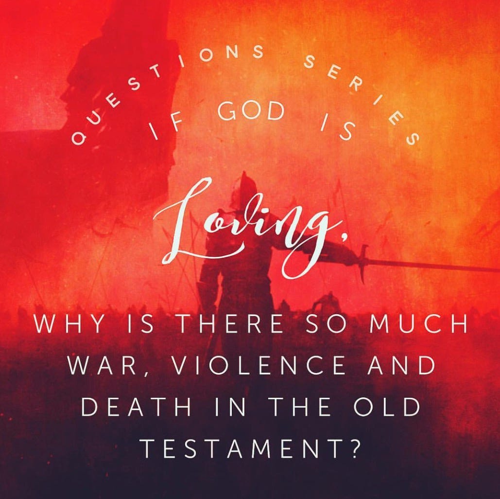 Questions: Why was God so Violent in the Old Testament? episode artwork